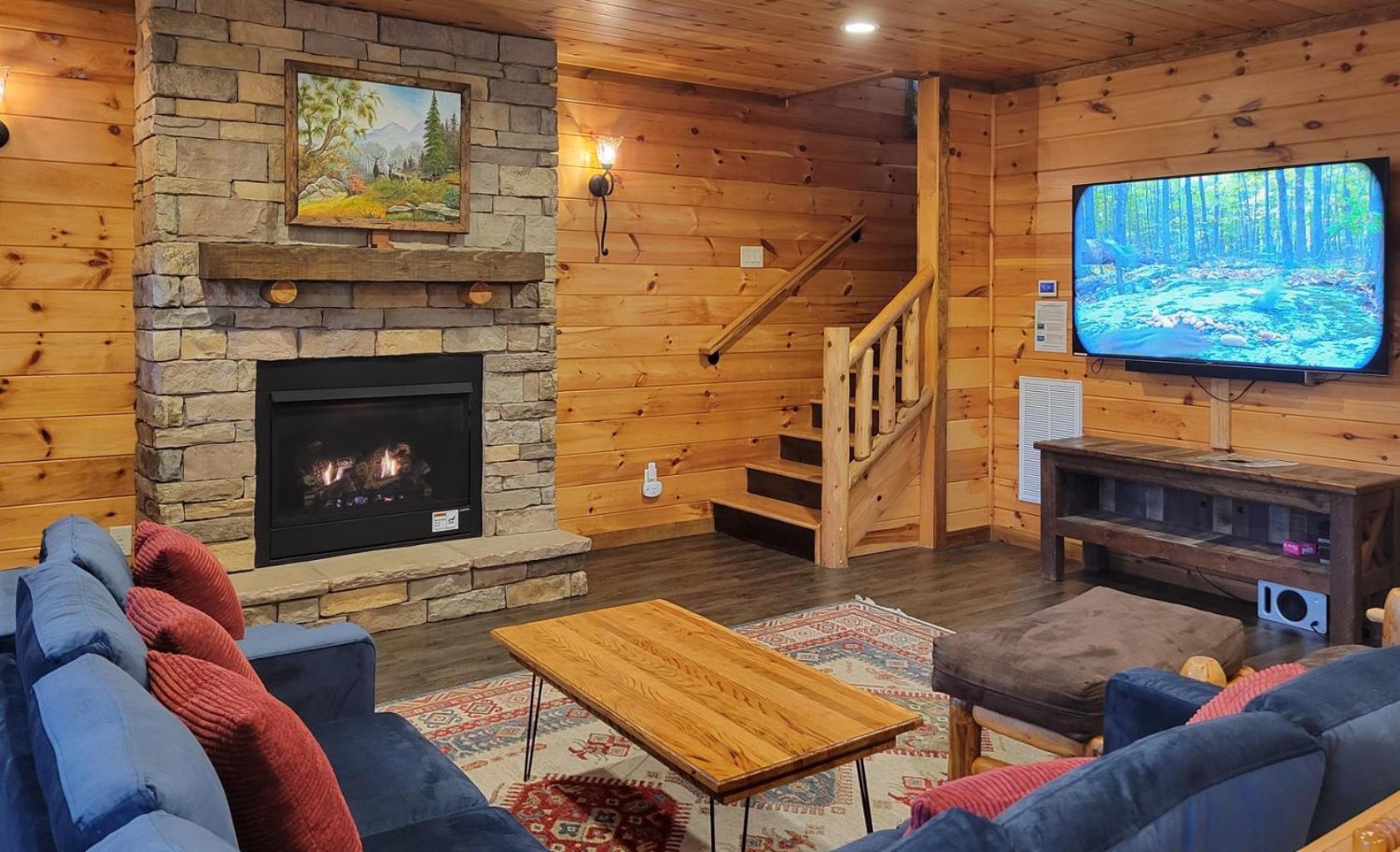 Ridge View Lodge Nature And Mountain View - Hot Tub - Firepit - Yard - Games Gatlinburg Εξωτερικό φωτογραφία