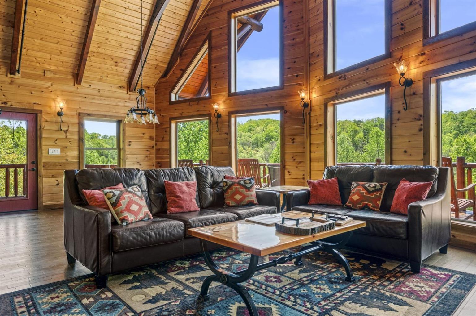 Ridge View Lodge Nature And Mountain View - Hot Tub - Firepit - Yard - Games Gatlinburg Εξωτερικό φωτογραφία